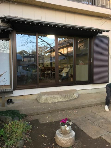 我孫子市のリフォーム店　『台風で窓破損　雨戸付き窓リフォーム』