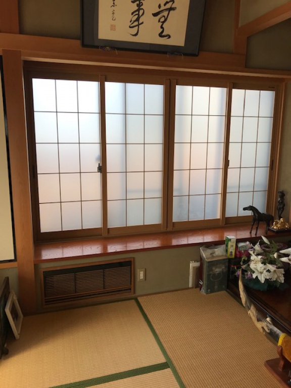 和室用の二重窓を取付　雰囲気変わらず機能UP！